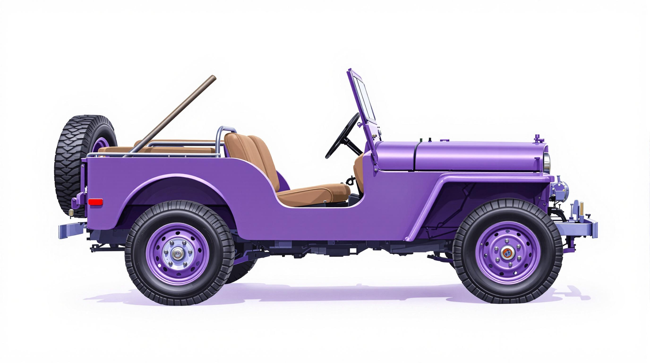 1949 Willys JEEP CJ3A Classic Car Guide