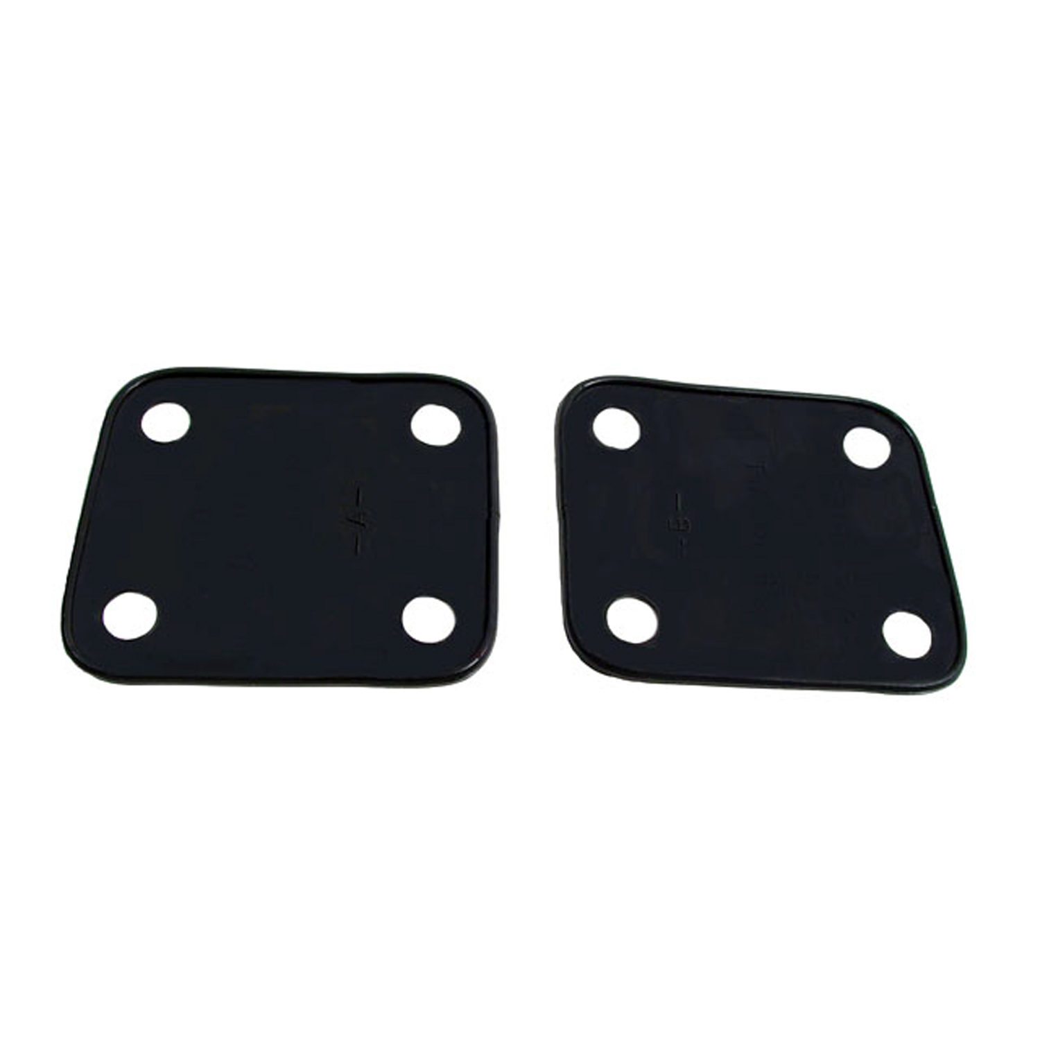 1934 Pierce-Arrow Model 1240A Spare Mount Pads.  3-1/2 wide X 4 long.  Pair-MP 1205-C