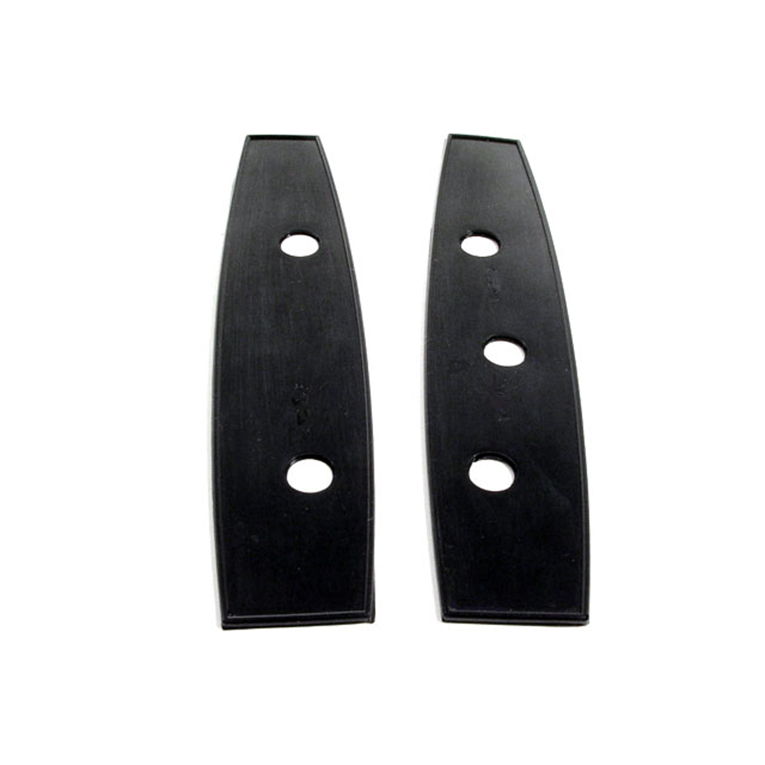 1972 Plymouth Barracuda Mirror Mounting Pads.  Left side + remote (3-holes)-MP 622-F