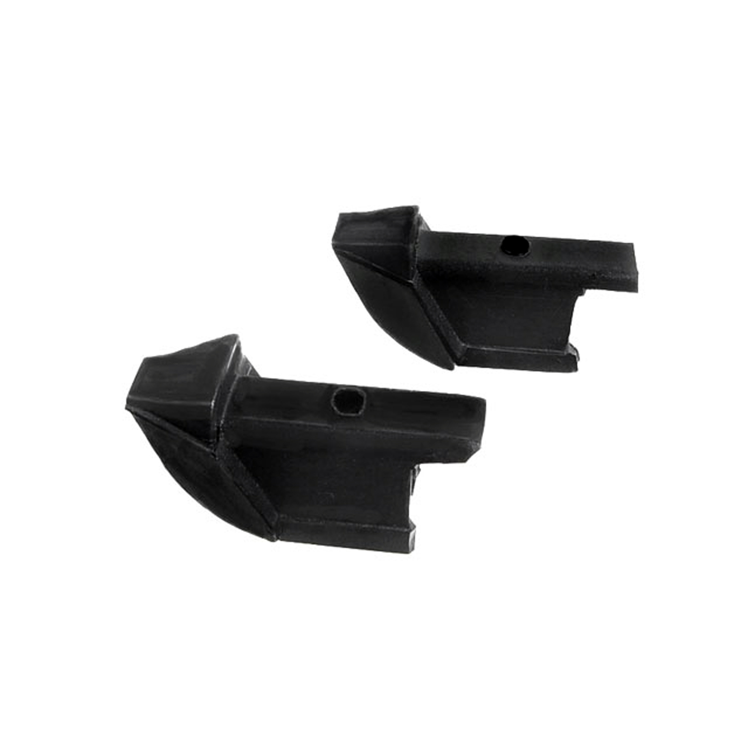 1967 Chevrolet Chevy II Vent Window Bumpers.  For 2-door hardtop.  1-3/8 Long-VR 6600