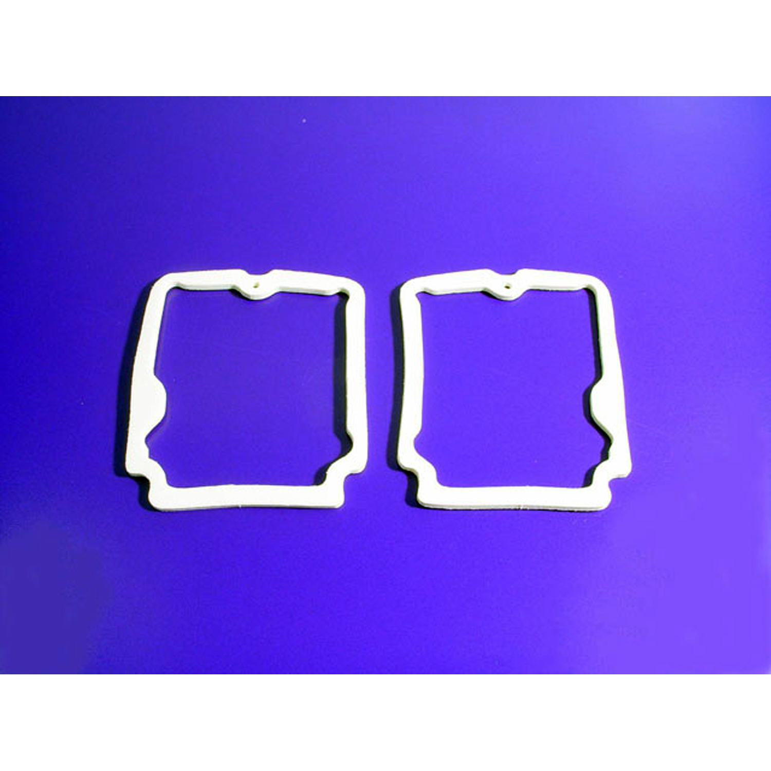 1965 Chevrolet Chevelle Tail-light Lens Gaskets.  Made of white sponge.  Pair-LG 2003-100