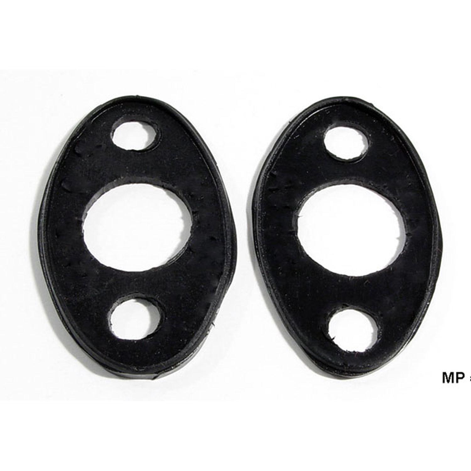 1930 Chrysler Imperial Door Handle Pads.  1-1/4 wide X 2-1/4 long.  Pair-MP 559-A