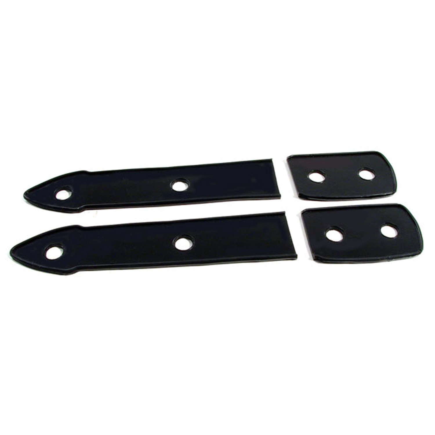 1938 Buick Roadmaster Series 80 Trunk Hinge Pads.  1-5/8 wide X 8-3/8 long.  4-Piece Set-MP 335-B