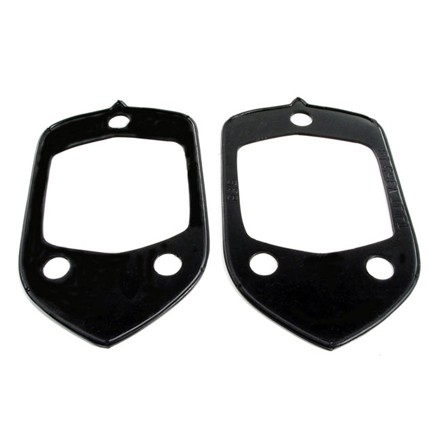 1951 Chevrolet Styleline Special Tail-light Pads.  3-7/8 wide X 6-5/8 long.  Pair-MP 536