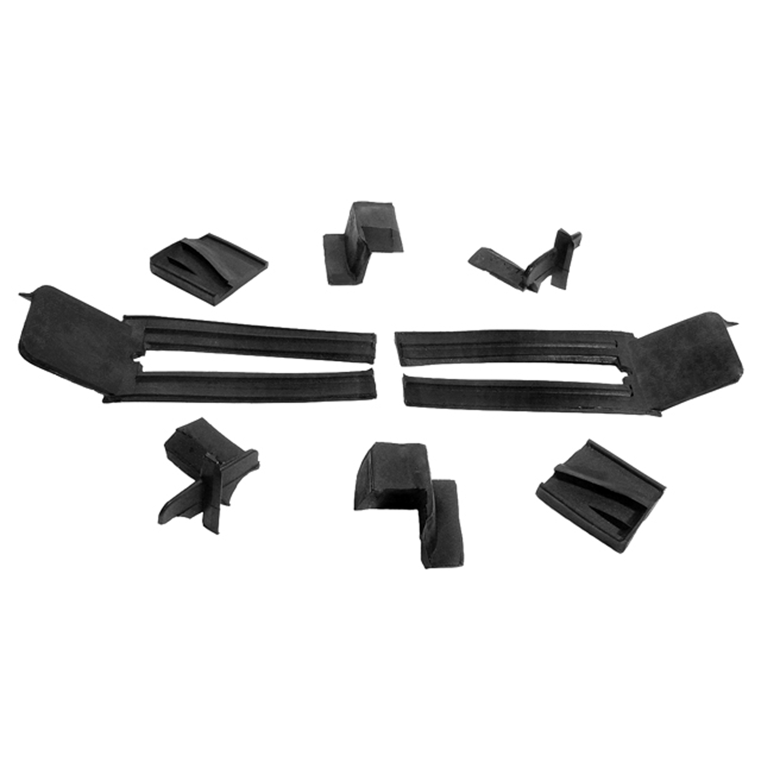 1963 Volkswagen Beetle Auxillary Window Seal Kit for Convertibles (ALP 10, ALP 10-A-WK 400