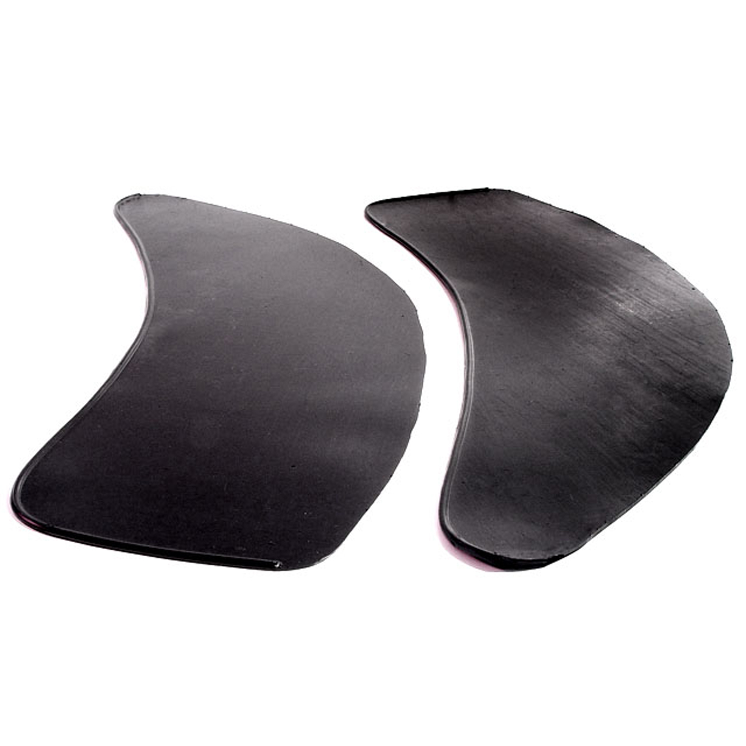 1950 Chevrolet Fleetline Gravel Shields.  Molded flat without metal backing plates-FS 42