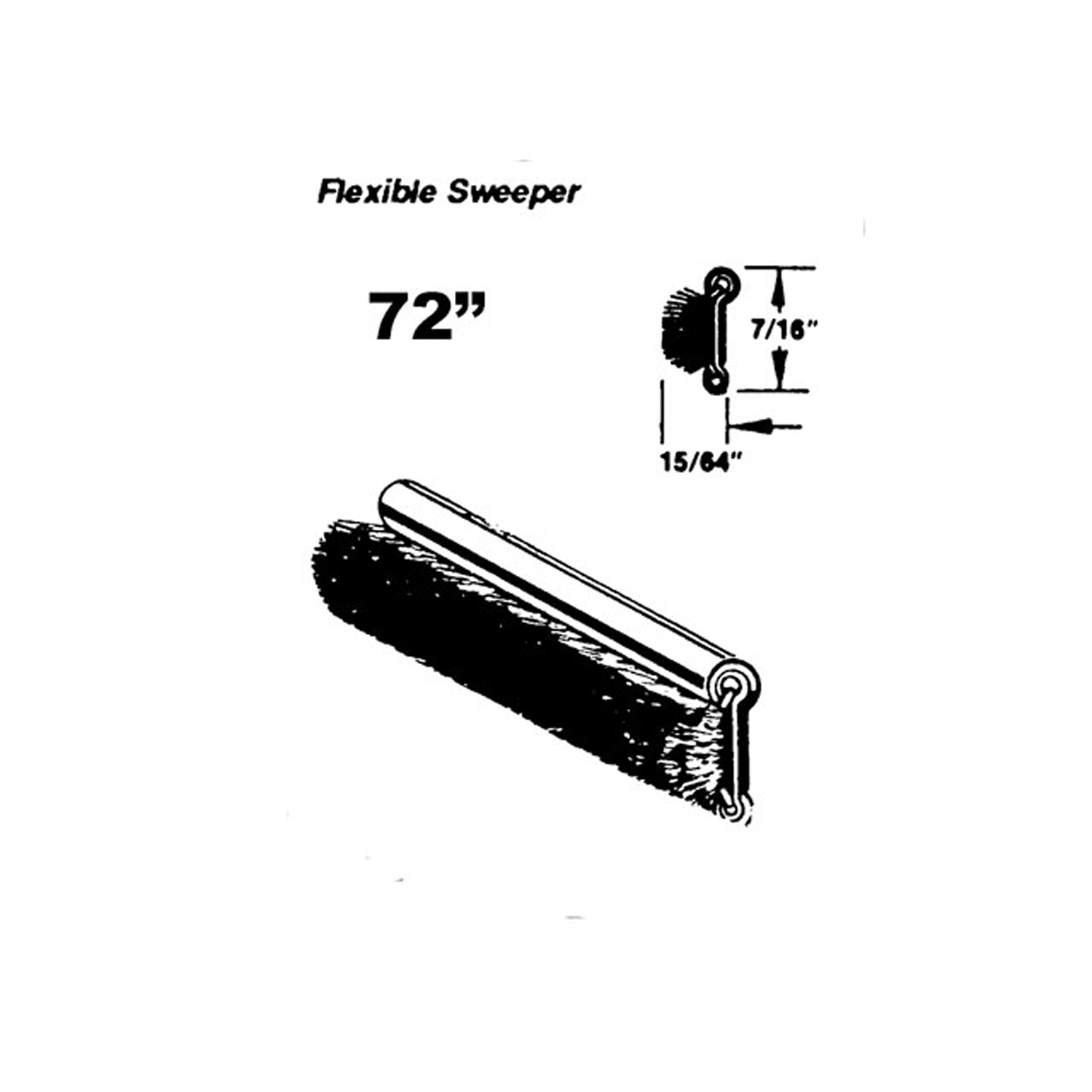 1936 Cadillac Series 80 Flexible sweeper. Made with stainless steel bead-WC 8-72