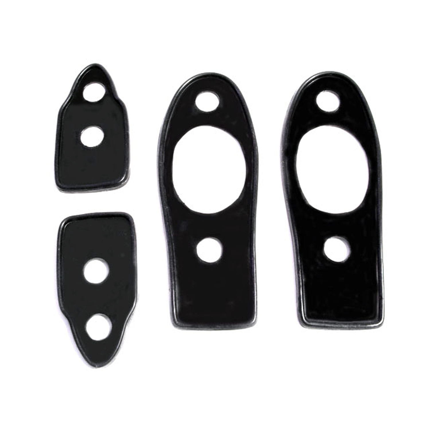 1936 Cord 810 Trunk Hinge Pads.  1-5/8 wide X 6-7/8 long.  4-Piece Set-MP 478