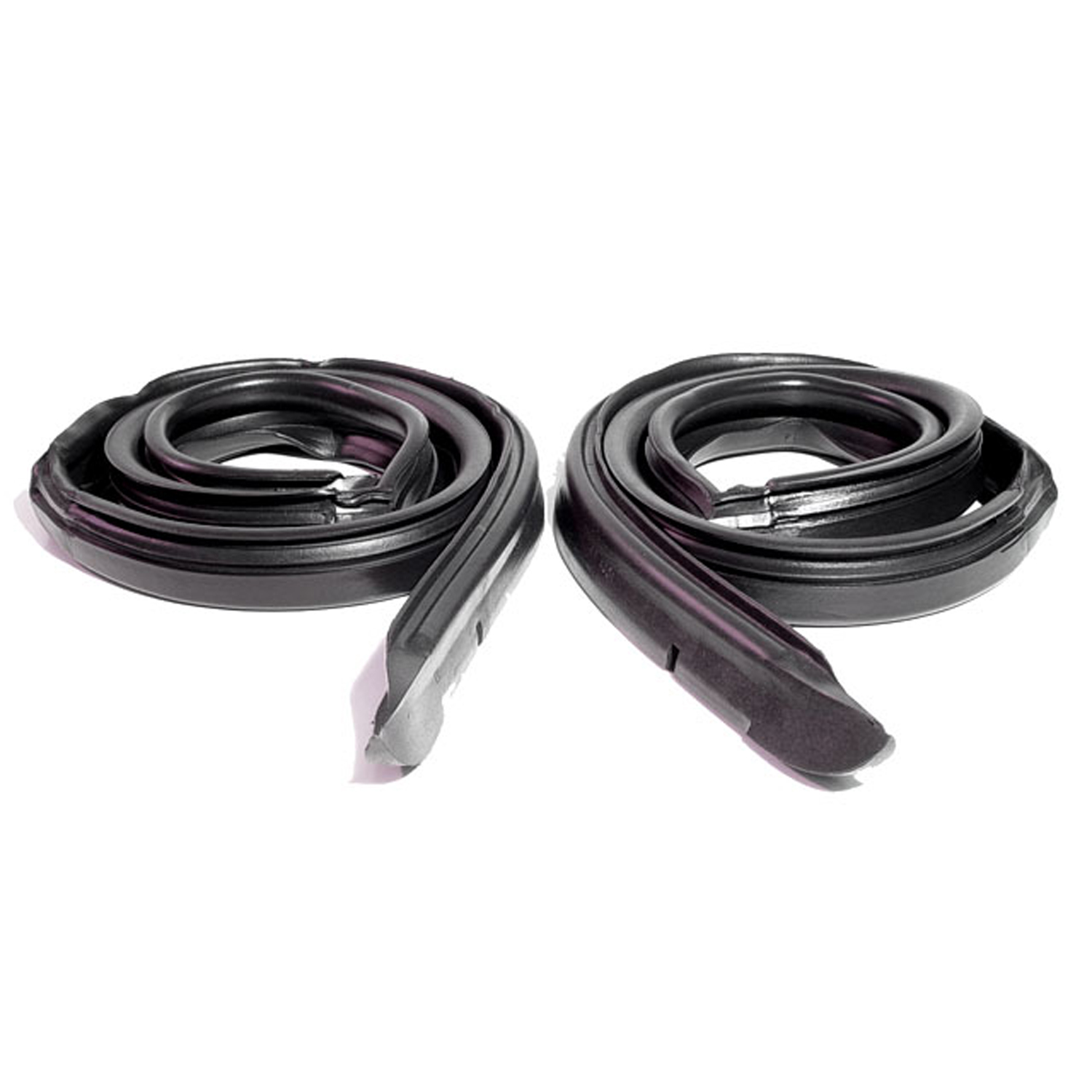 1968 Dodge Coronet Molded Roof Rail Seals, for 2-Door Hardtop with Post-RR 4001