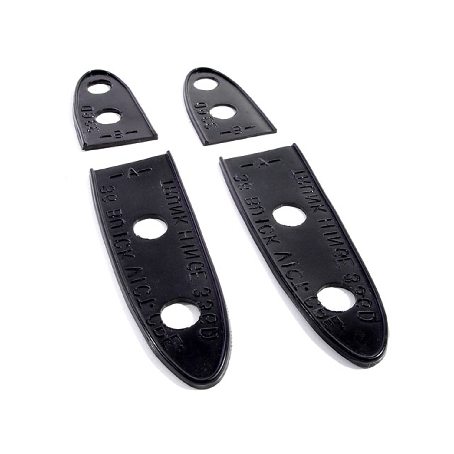 1936 Buick Century Series 60 Trunk Hinge Pads.  For Victoria Coupe-MP 336-D