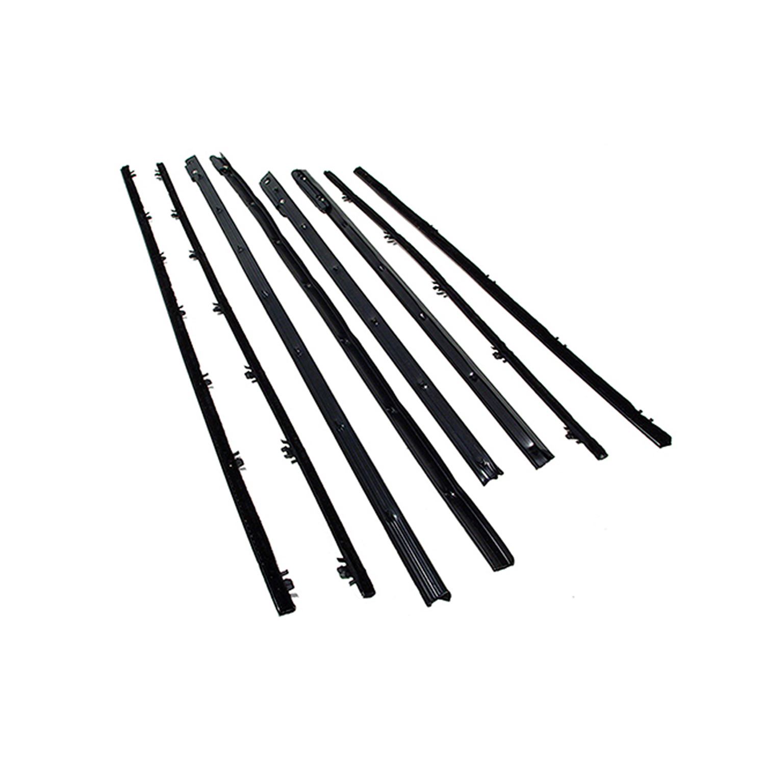 1966 Chevrolet Impala Window Sweeper Set, 66 Chevrolet Impala 2 Door Hardtop, 8 Piece Set-WC 7200-73