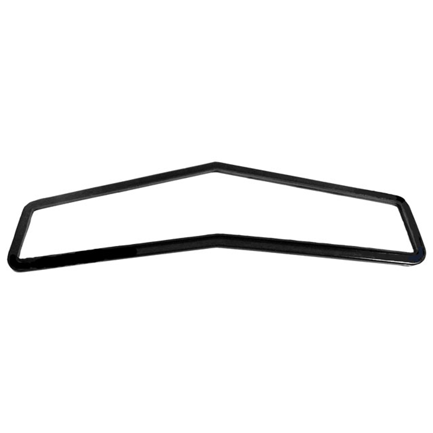 1940 Chevrolet Special Deluxe Cowl Vent Seal.  3 wide at side X 15-3/4 long.  Each-RP 100-B