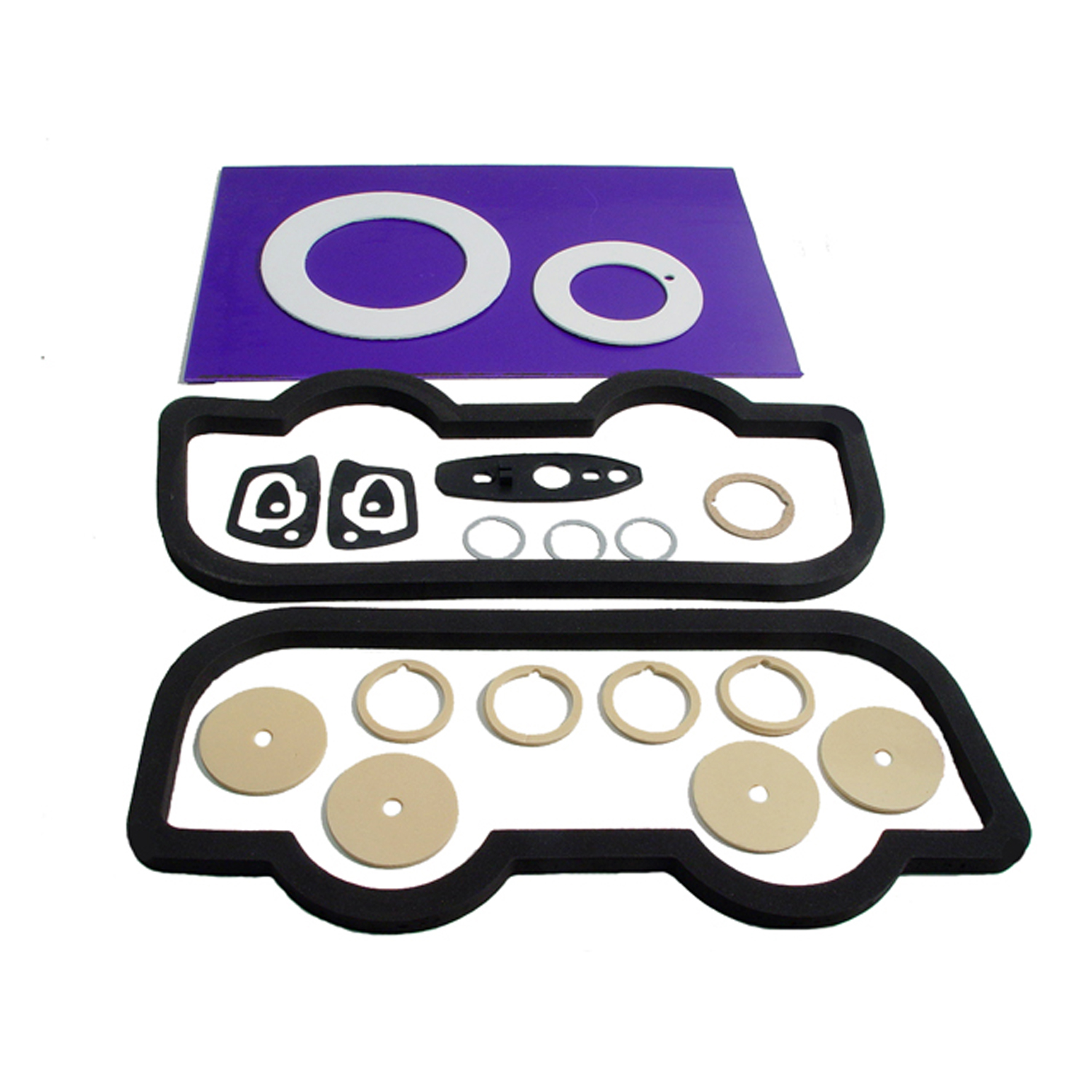 1968 Dodge Charger Lens Gasket Kit.  21-Piece set.-LGK 2716-100