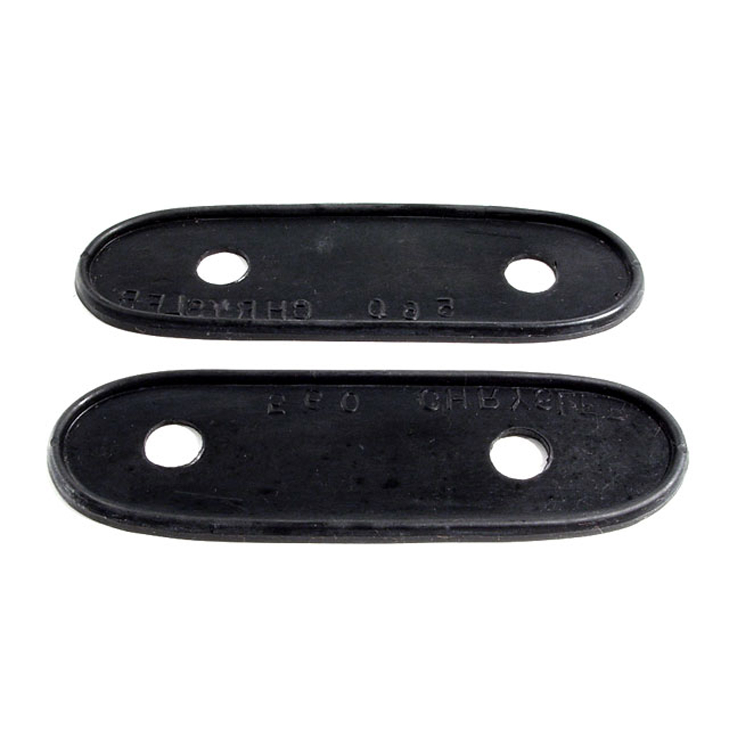 1931 Chrysler Imperial Headlight Bar Pads.  1-5/8 wide X 5 long.  Pair-MP 560