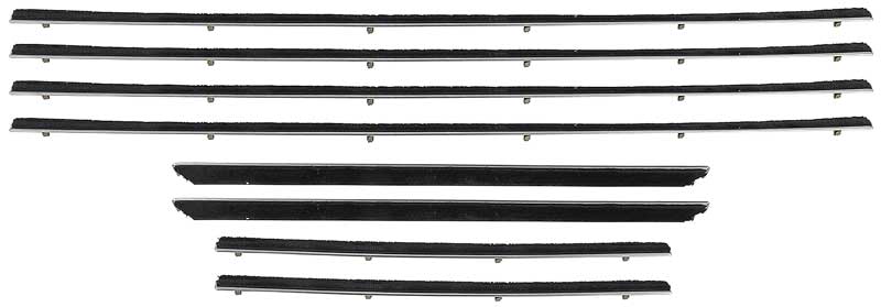 1965 Ford Falcon Window Sweeper Kit Fits 63-65 Falcon/Comet Convertible.  8 piece set-WC 1400-15