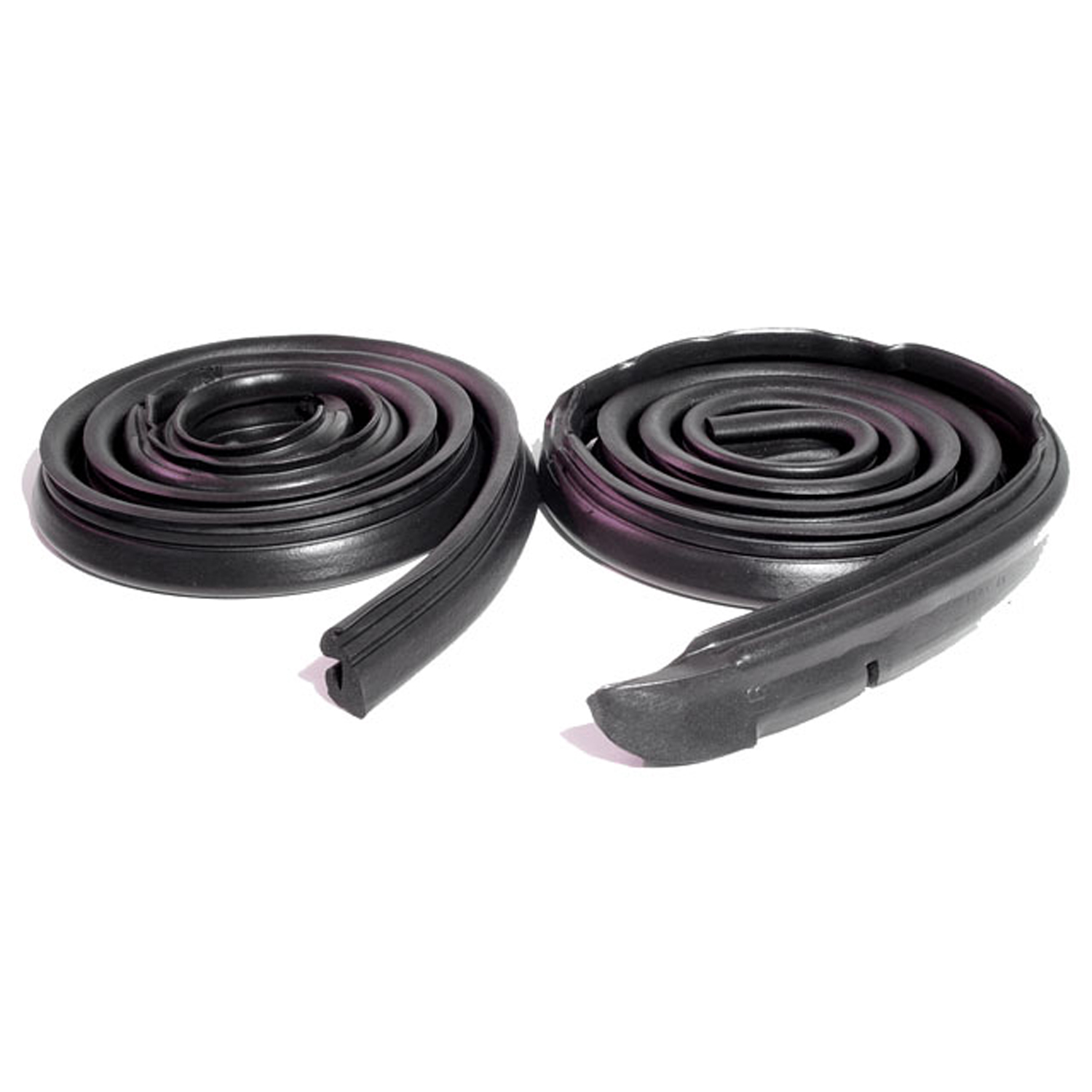 1967 Plymouth Fury Molded Roof Rail Seals, for 2-Door Hardtop without Post-RR 4001-C