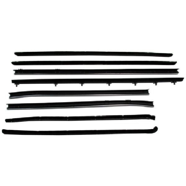 1966 Pontiac GTO Window Sweeper Kit Fits 66-67  Pontiac Lemans GTO 2 Door Hardtop 8 piece set-WC 8100-16