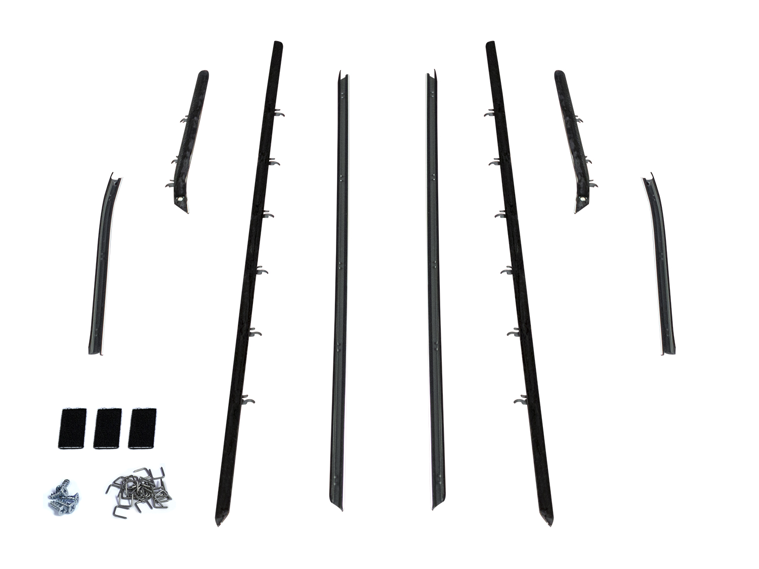 1969 Chevrolet Camaro Window Sweeper Kit, for Convertible with Standard Interior-WC 2008-19