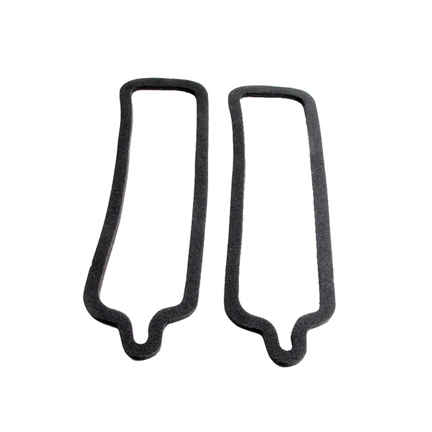 1966 Chevrolet Chevelle Tail-light Lens Gaskets.  Made of black sponge.  Pair-LG 2003-102