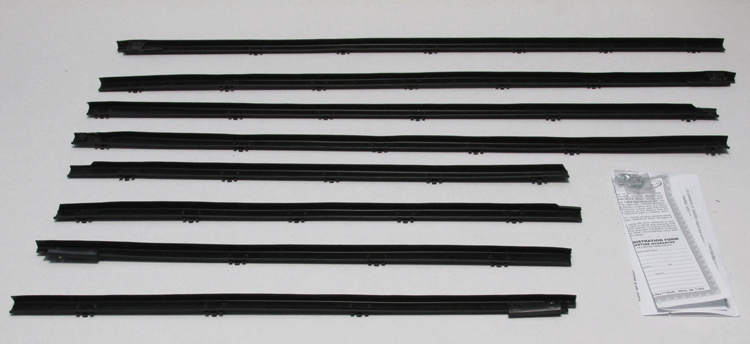 1964 Chevrolet Malibu Window sweeper kit. Fits 2-door hardtop-WC 2003-10