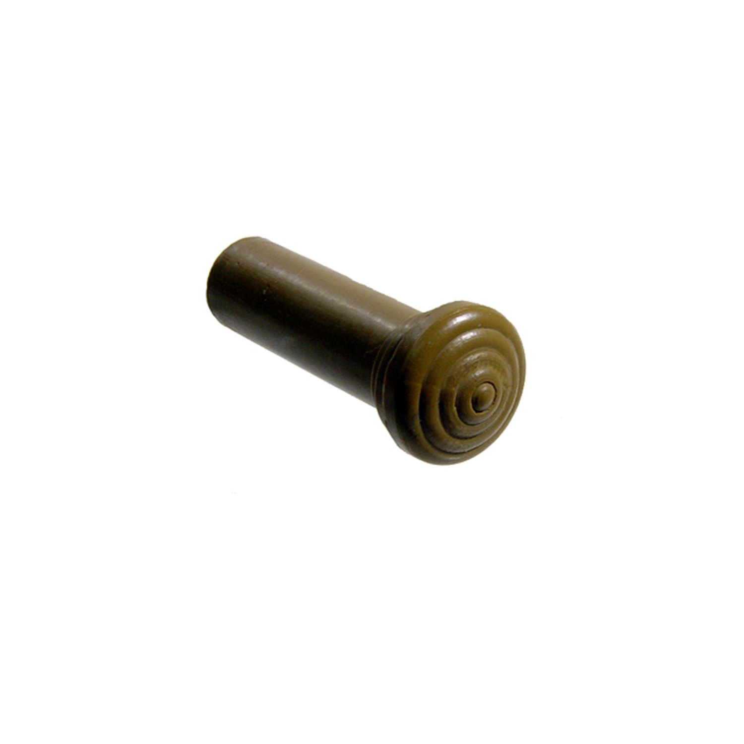 1958 Oldsmobile Super 88 Door Lock Knob.  Made of Olive Green rubber, self-threading-RP 304-G