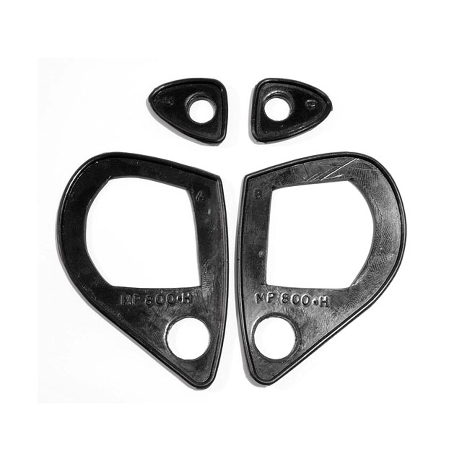 1964 Ford Falcon Door Handle Pads.  Replaces OEM #C34Z6222428A-9A-MP 800-H