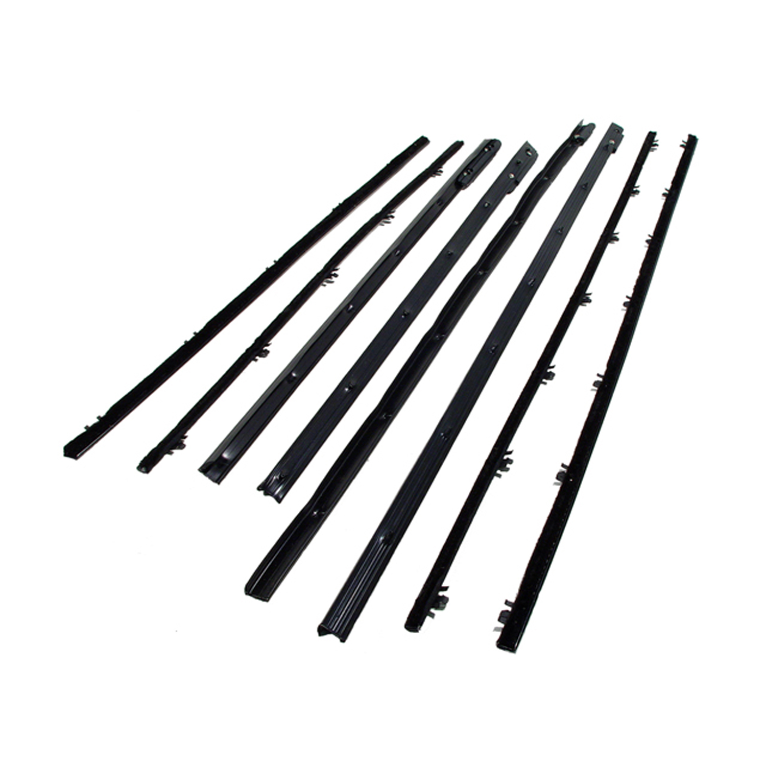 1961 Chevrolet Impala Window Sweeper Kit, 61 Chevrolet Impala 2 Door Hardtop, Set of 8-WC 7200-50