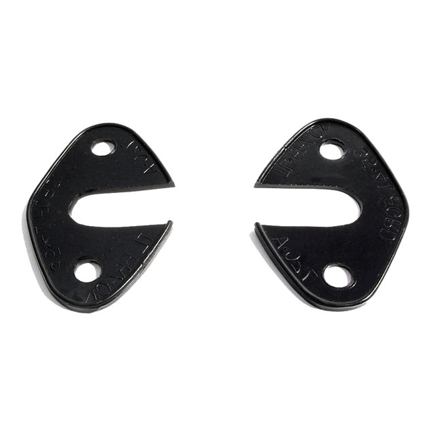 1941 Ford Deluxe Tail-light Bracket Pads.  3 wide X 2-1/8 long.  Pair-MP 720-A