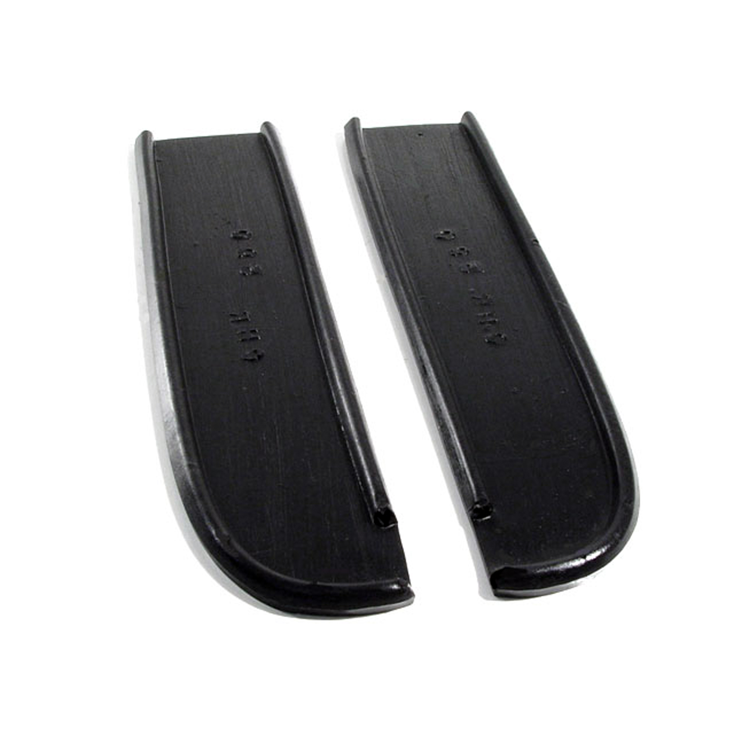1932 Chrysler Series CP Radiator to Fender Pads.  2 wide X 8-1/8 long.  Pair-MP 590