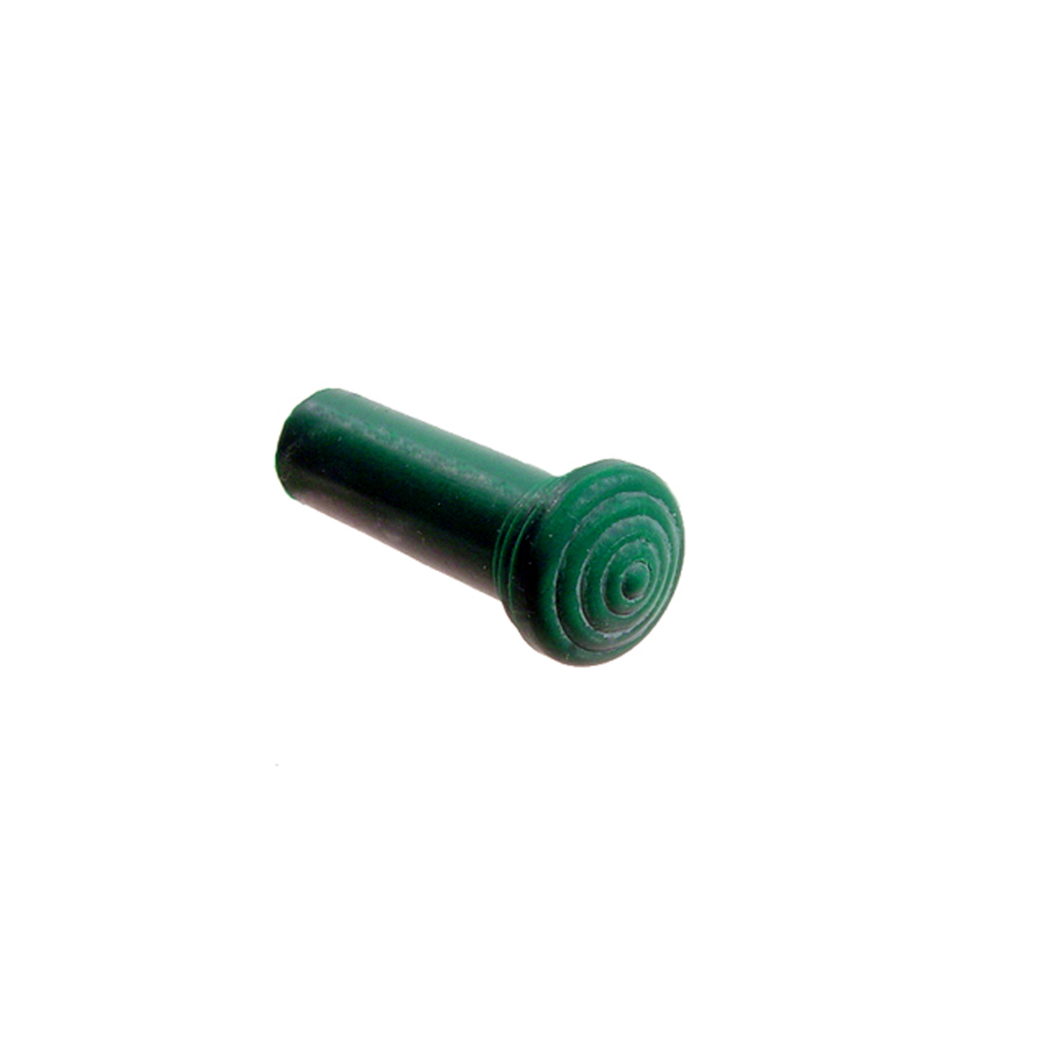 1947 Cadillac Series 62 Door Lock Knob.  Made of Teal Green rubber, self-threading-RP 304-M