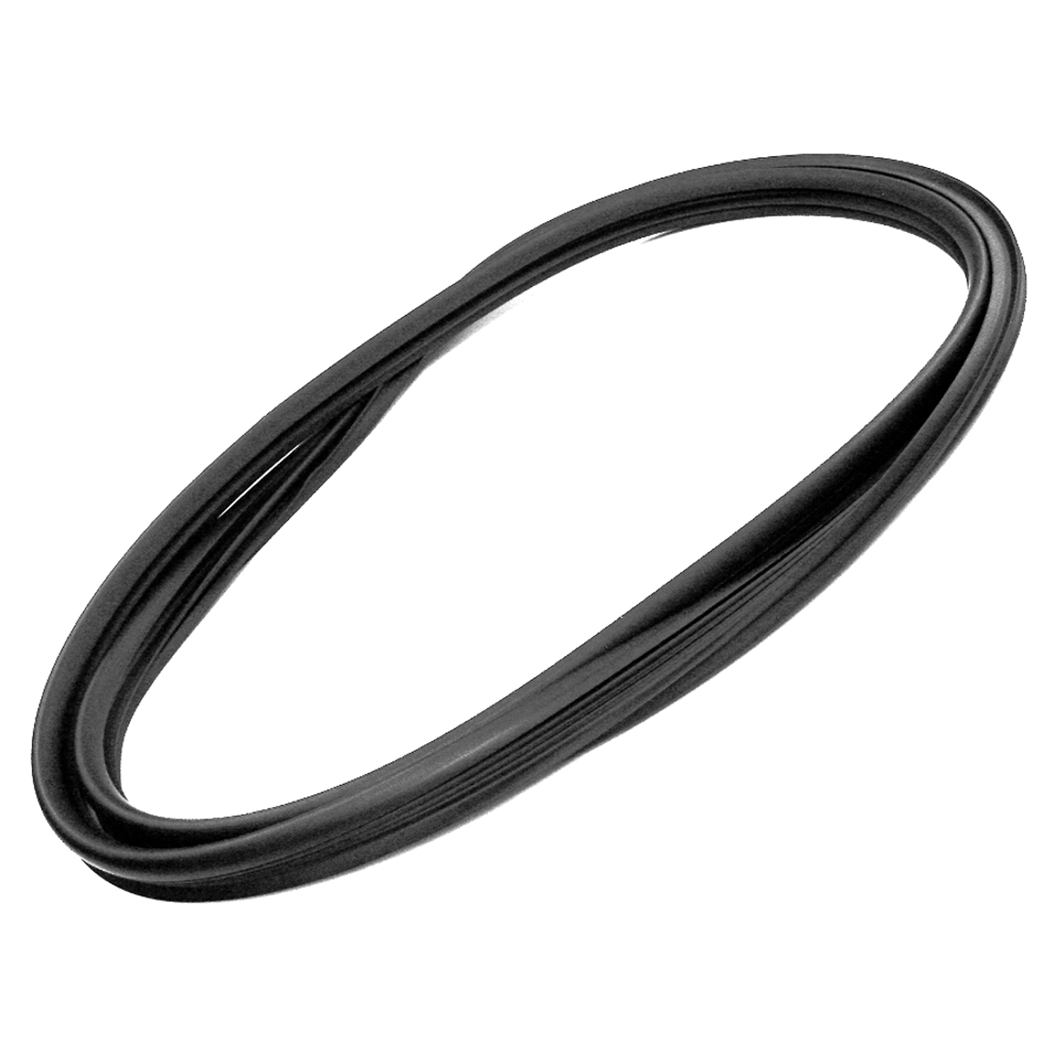 1979 GMC K1500 Suburban Windshield Seal, 73-87 GM Full Size Truck, 73-91 GM SUV, Without Trim Groove-VWS 7313-D