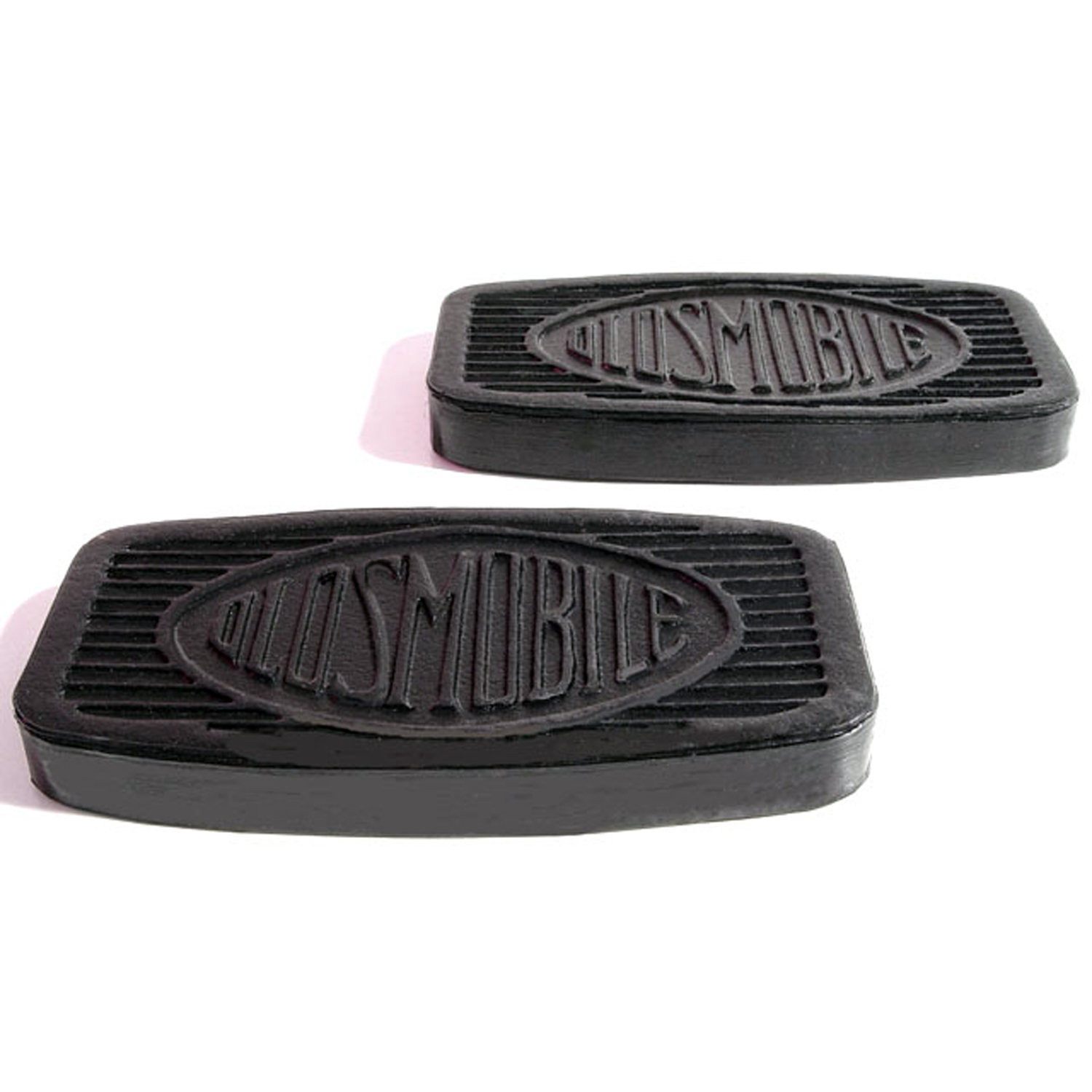 1928 Oldsmobile Model F-28 Clutch and Brake Pedal Pads.  3-1/2 wide X 1-3/16 long-CB 95