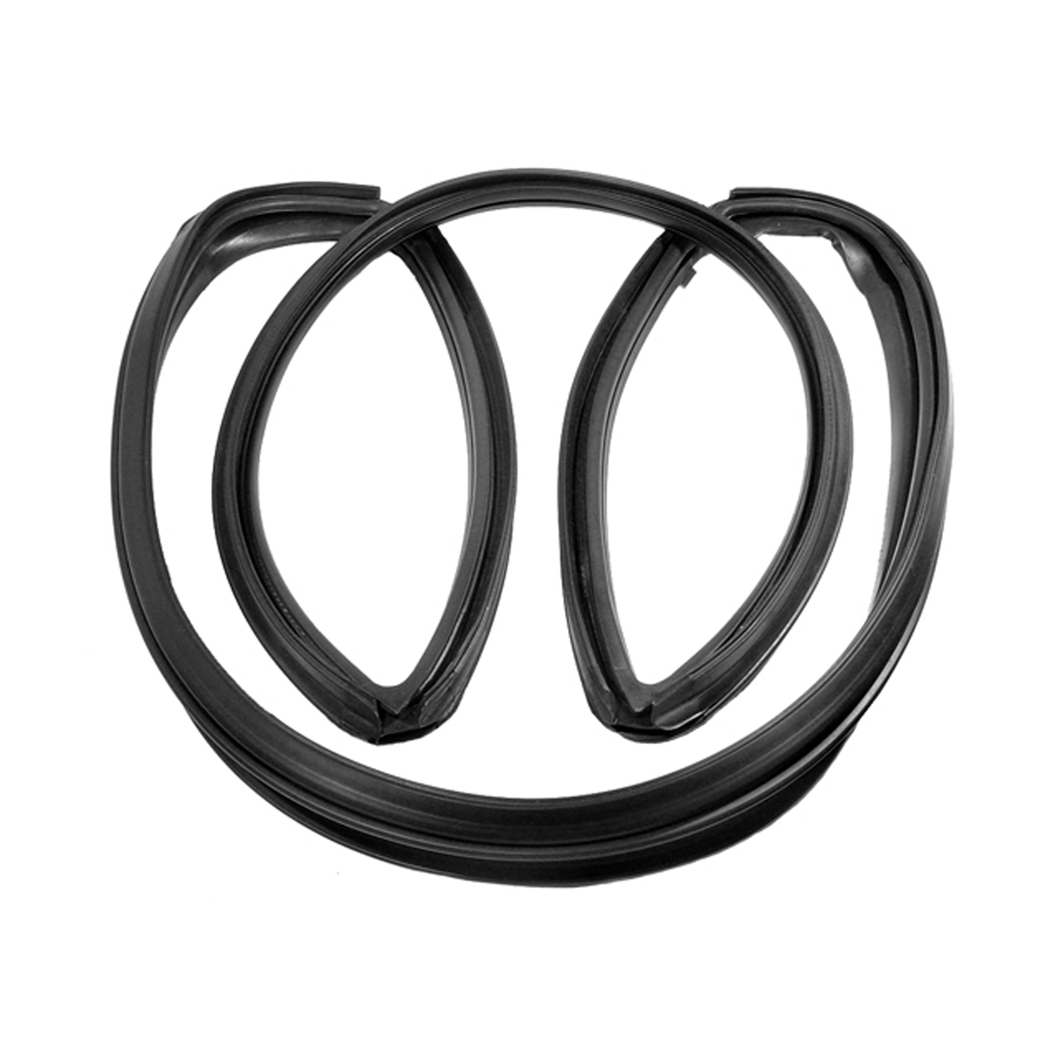 1969 Plymouth GTX Vulcanized Windshield Seal.  Fits 2-door sedans and hardtops-VWS 2701