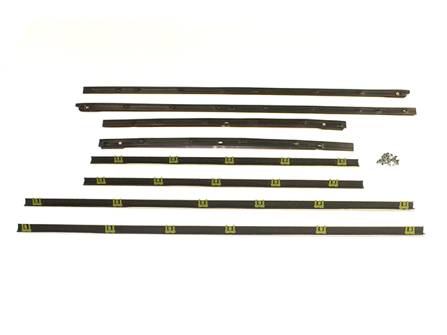 1964 Pontiac GTO Window Sweeper Kit Fits 64  Pontiac Lemans, GTO 2 Door Hardtop 8 piece set-WC 8100-10